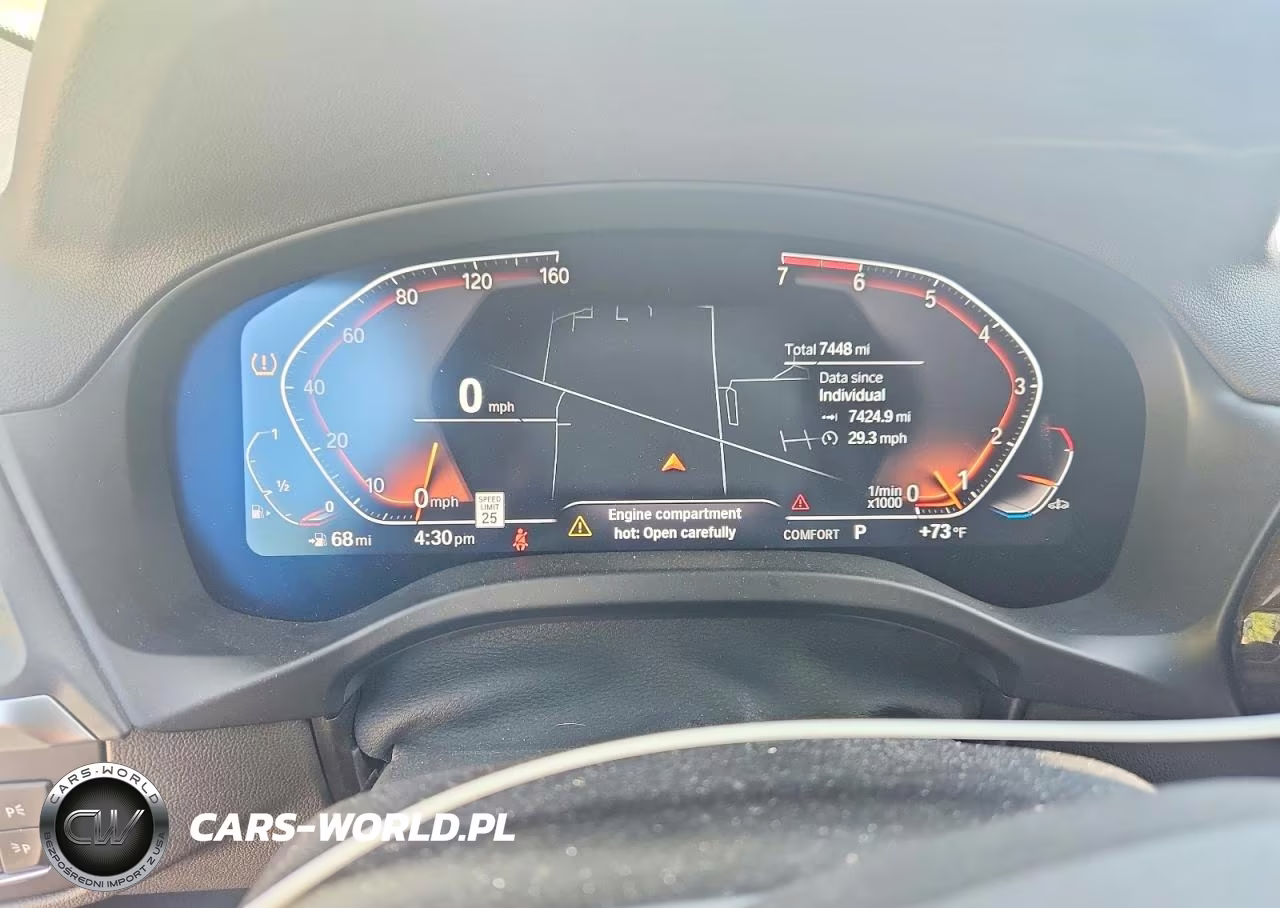2025 BMW X4 xDrive30I VIN:5UX33DT05S9Y19316 - 9