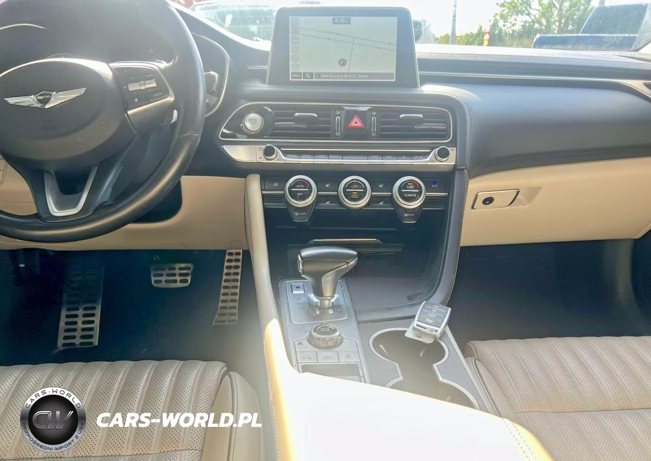 2019 Genesis G70 Elite VIN:KMTG74LE7KU026830 - 9