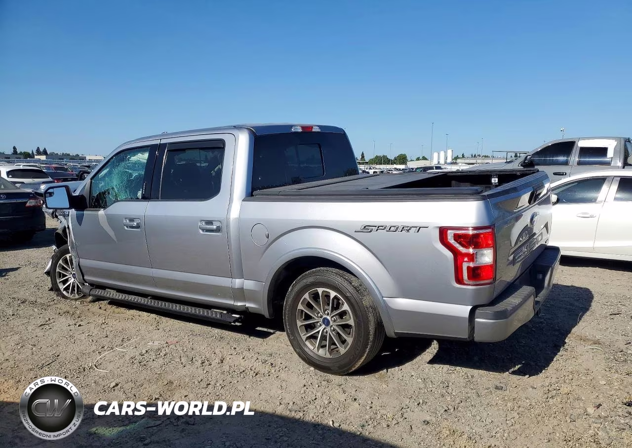 2020 Ford F150 Supercrew VIN:1FTEW1CP5LKD45634 - 2
