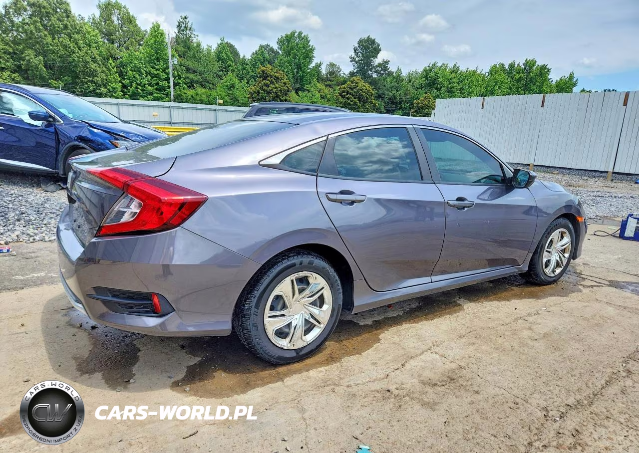 2020 Honda Civic Lx VIN:19XFC2F64LE008817 - 3