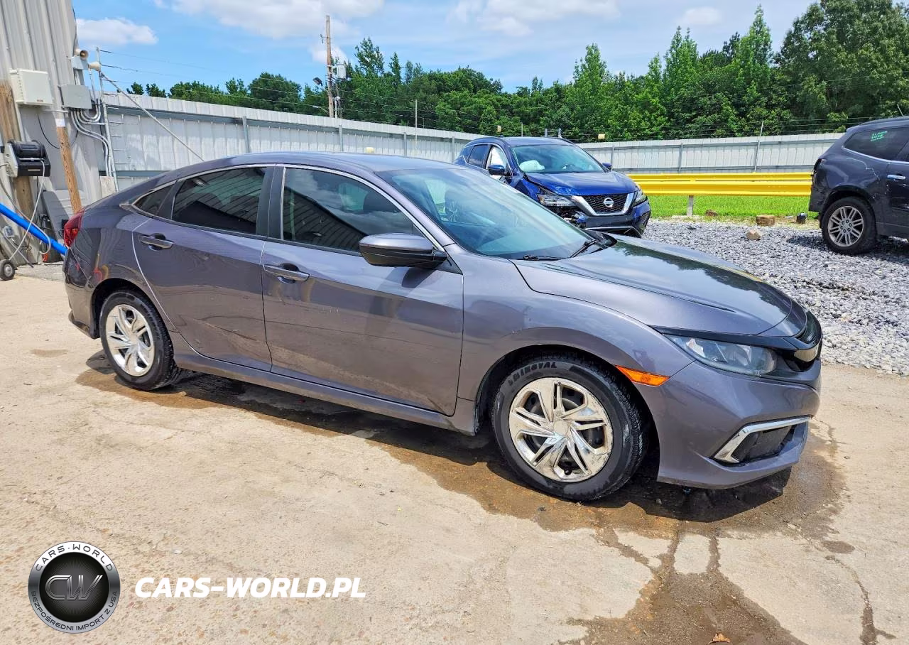 2020 Honda Civic Lx VIN:19XFC2F64LE008817 - 4