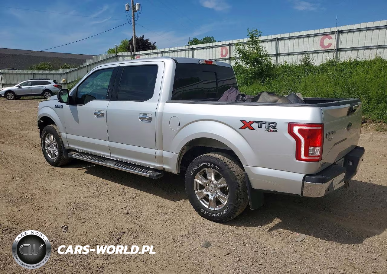 2017 Ford F150 Supercrew VIN:1FTEW1EF0HFC10498 - 2