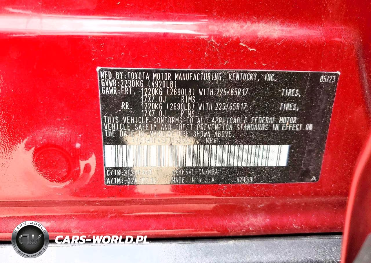2023 Toyota Rav4 Hybrid Xle VIN:4T3RWRFV5PU092953 - 14