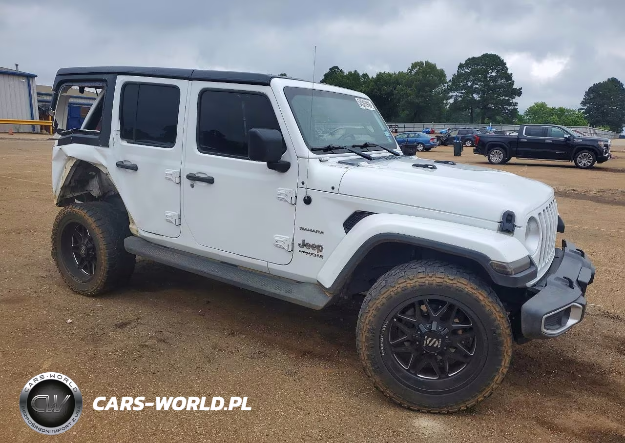 2020 Jeep Wrangler Sahara 4Dr 4Wd VIN:1C4HJXEG7LW212068 - 4