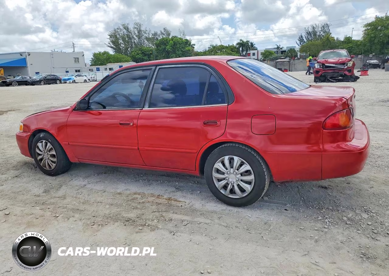 2001 Toyota Corolla Le VIN:2T1BR12E01C427716 - 2