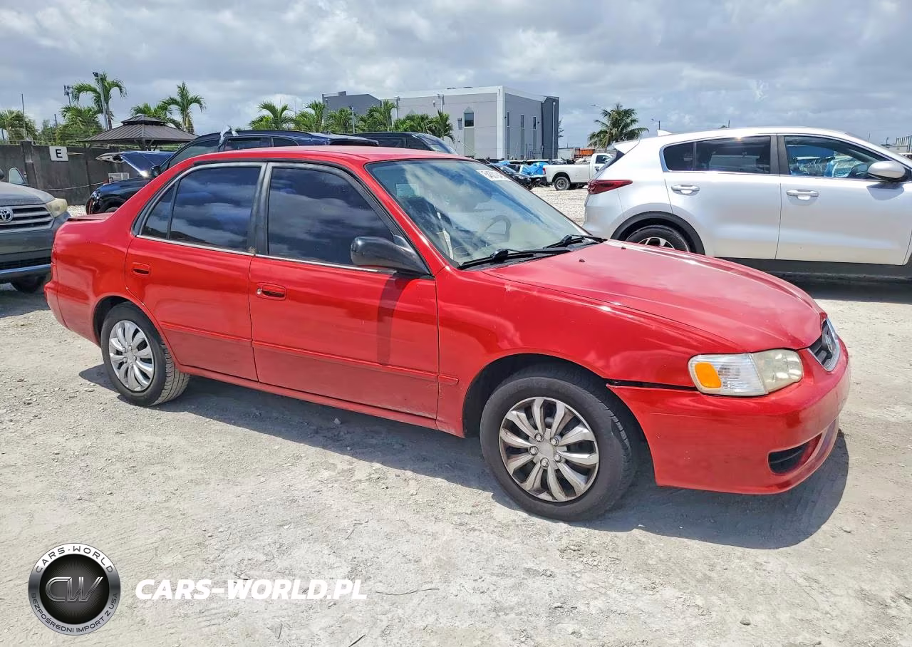 2001 Toyota Corolla Le VIN:2T1BR12E01C427716 - 4