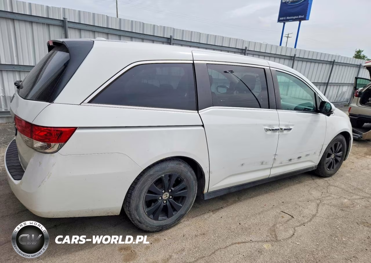 2014 Honda Odyssey Exl VIN:5FNRL5H66EB048874 - 3