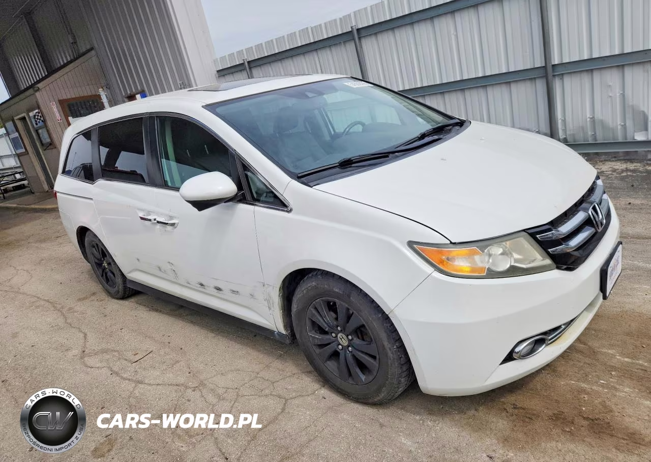 2014 Honda Odyssey Exl VIN:5FNRL5H66EB048874 - 4