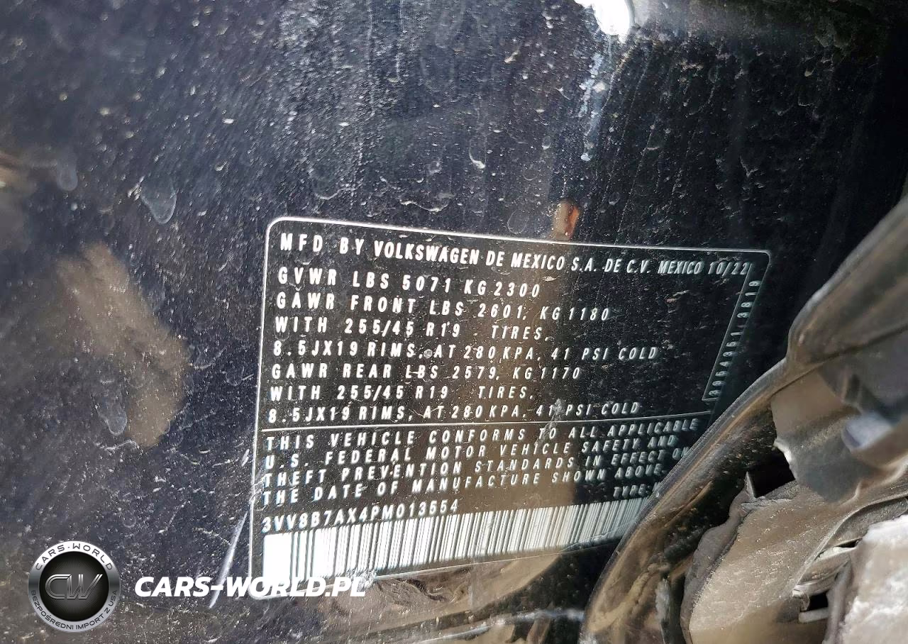 2023 Volkswagen Tiguan Se R-Line Black VIN:3VV8B7AX4PM013554 - 13