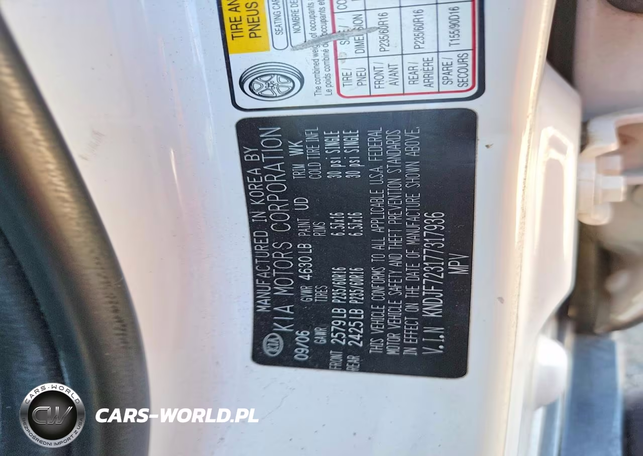 2007 Kia Sportage Lx VIN:KNDJF723177317936 - 12