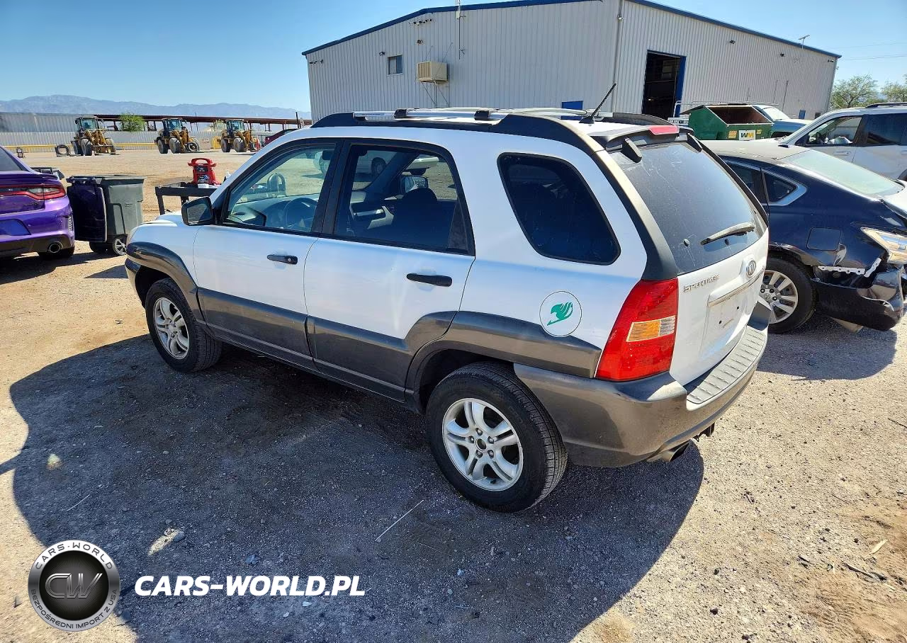2007 Kia Sportage Lx VIN:KNDJF723177317936 - 2
