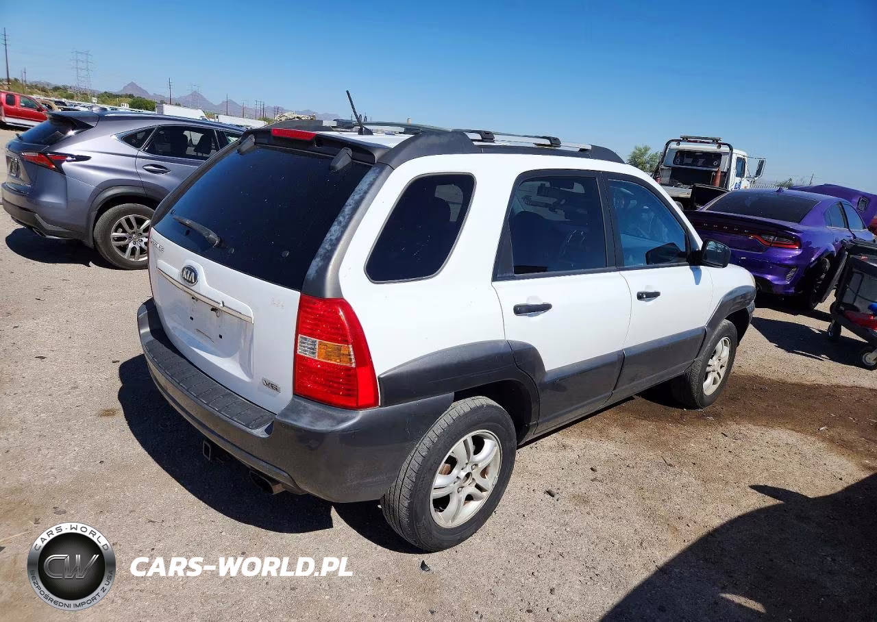 2007 Kia Sportage Lx VIN:KNDJF723177317936 - 3