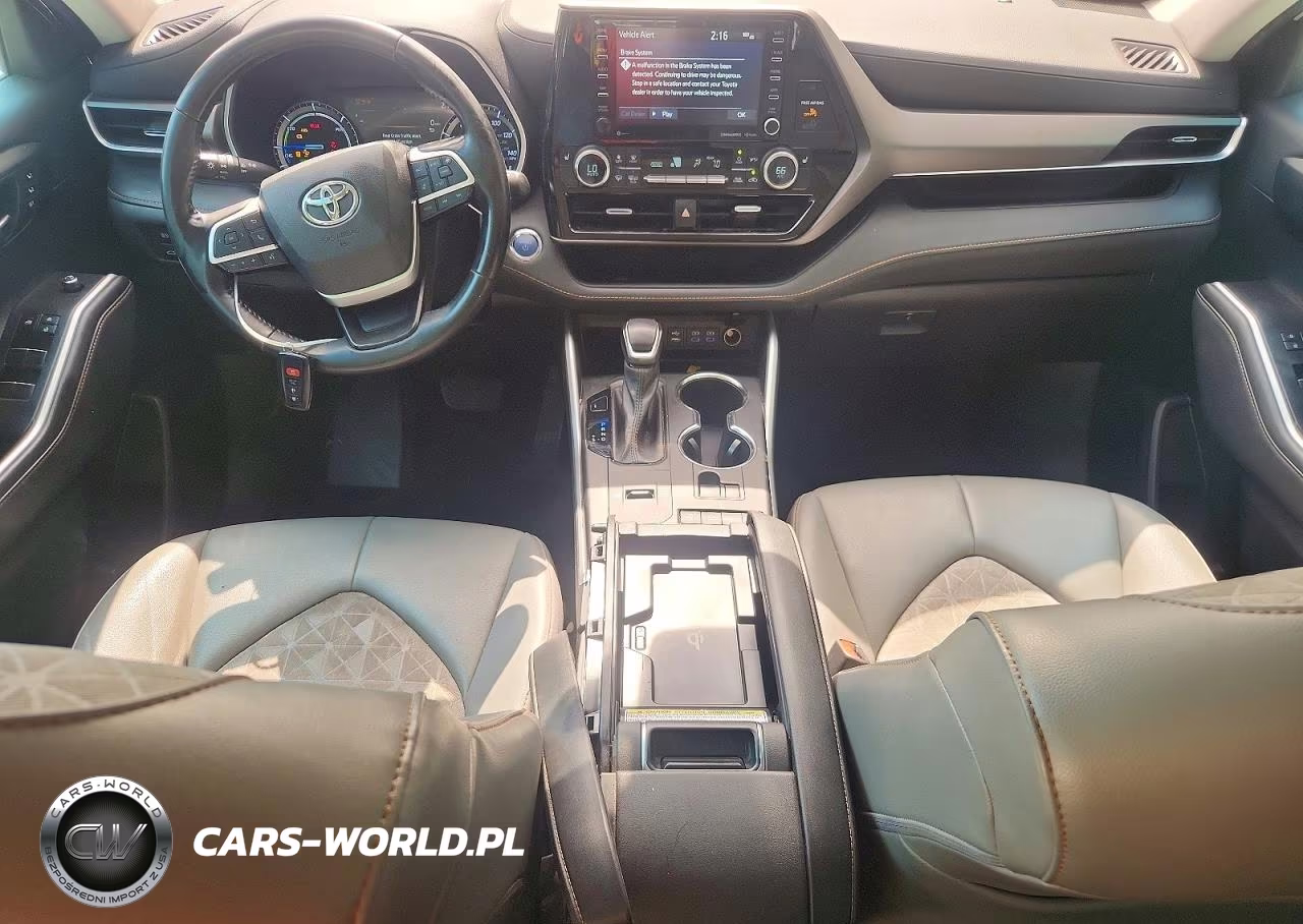 2022 Toyota Highlander Hybrid Bronze Edition VIN:5TDAARAH4NS513069 - 8