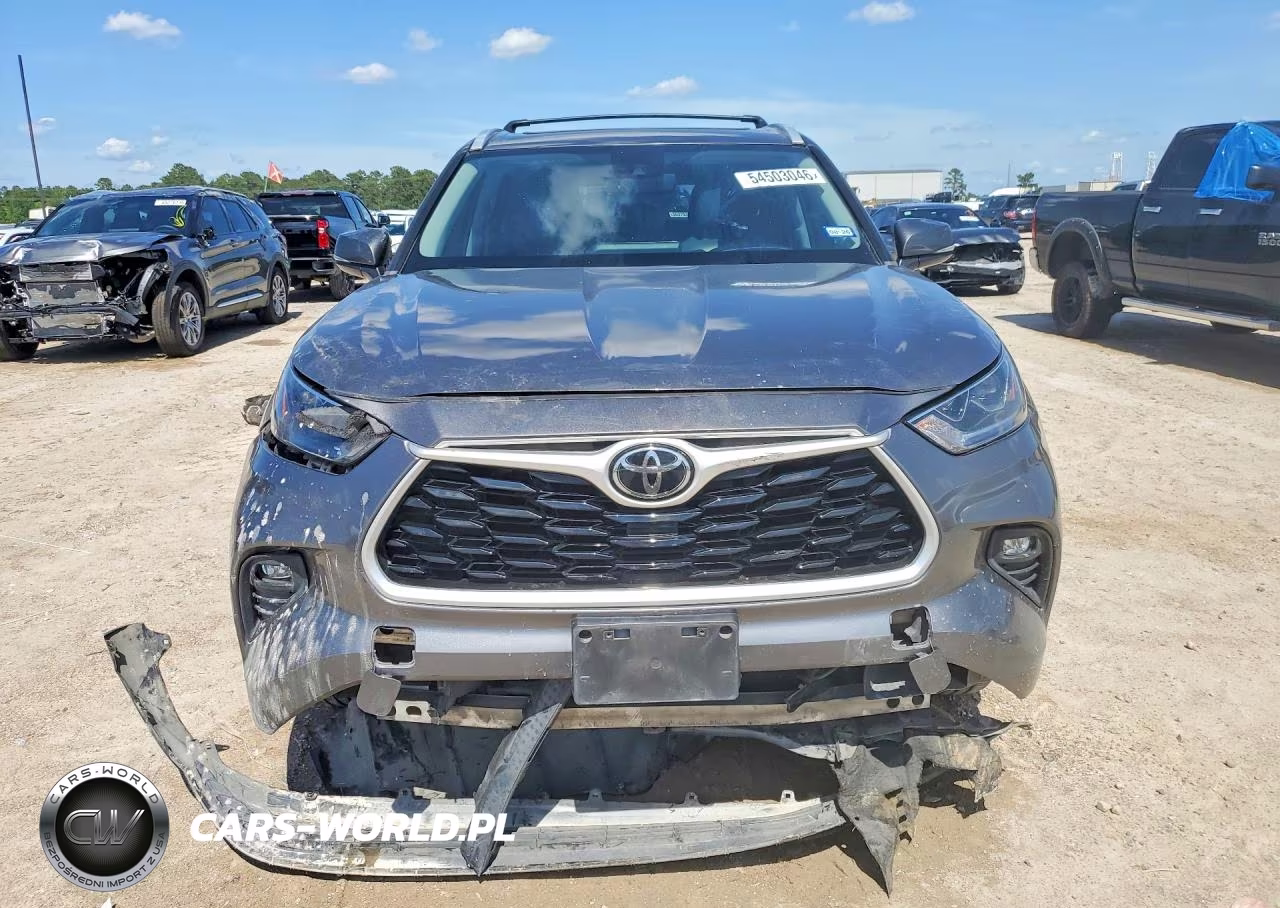 2022 Toyota Highlander Xle VIN:5TDGZRAH9NS135947 - 5