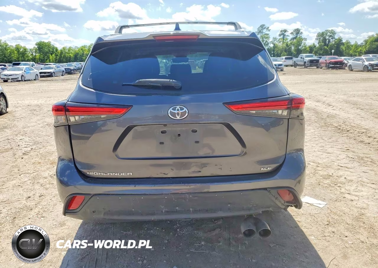 2022 Toyota Highlander Xle VIN:5TDGZRAH9NS135947 - 6