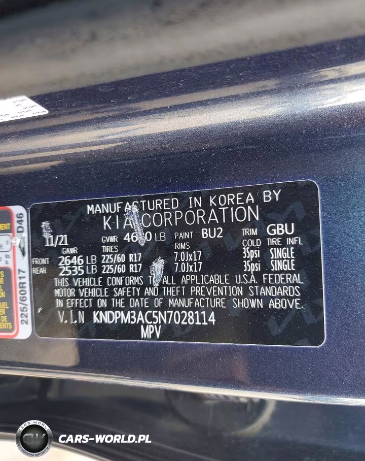 2022 Kia Sportage Lx VIN:KNDPM3AC5N7028114 - 14