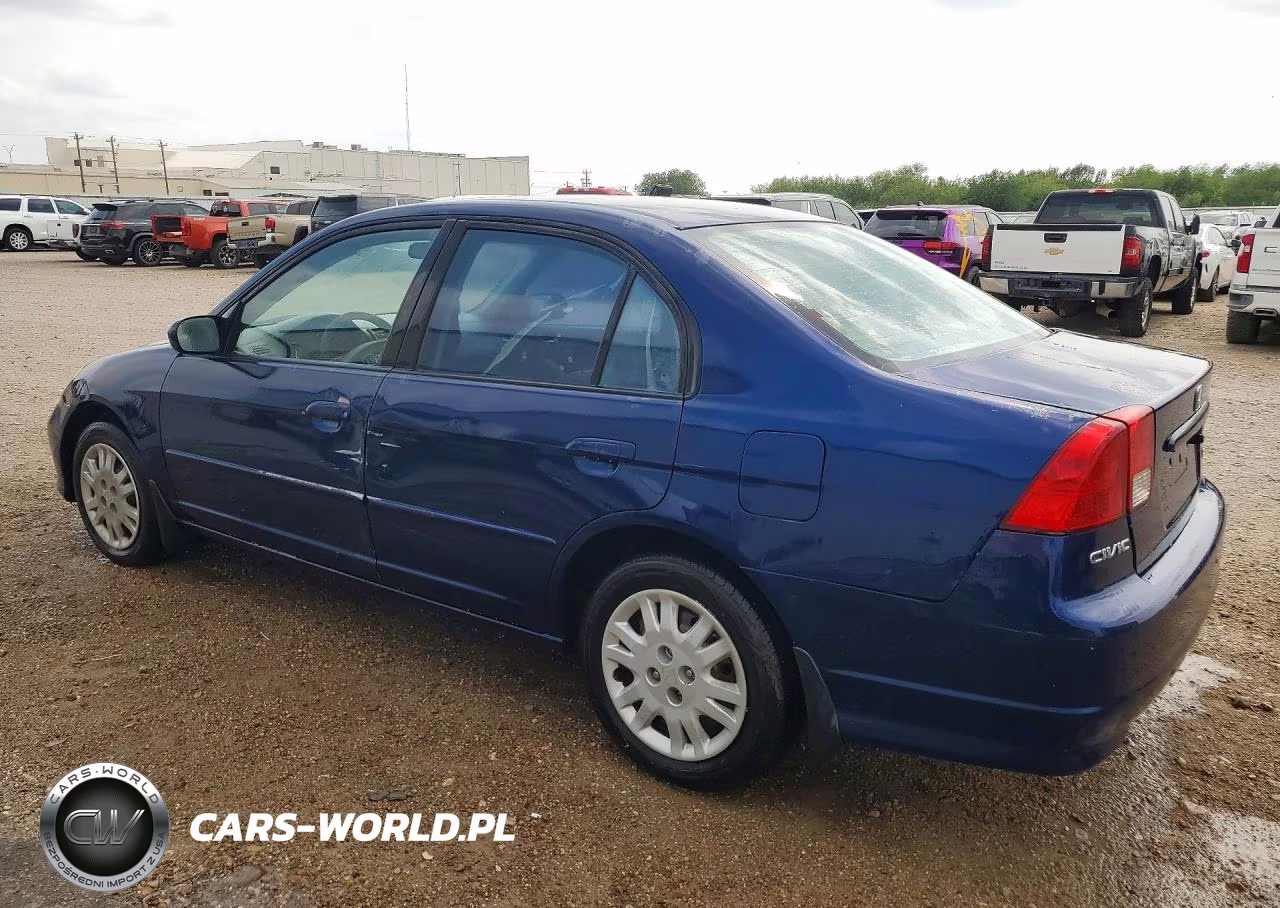 2005 Honda Civic Lx VIN:2HGES16575H595121 - 2