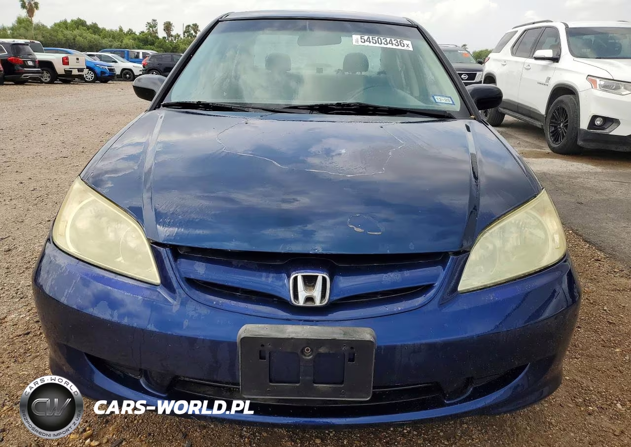 2005 Honda Civic Lx VIN:2HGES16575H595121 - 5