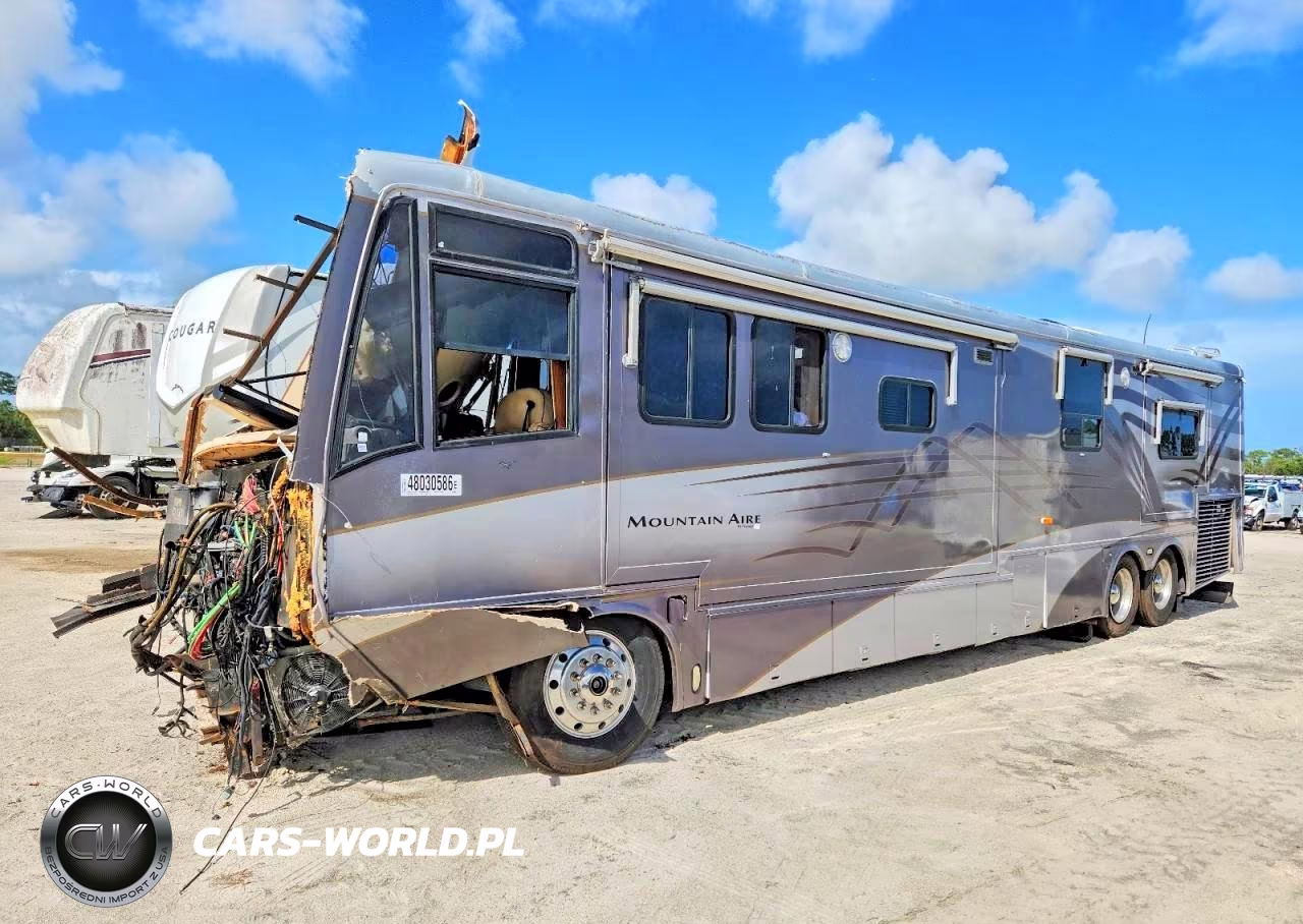 2002 Spartan Mountain Aire Rv VIN:4VZAT34952C040841 - 2