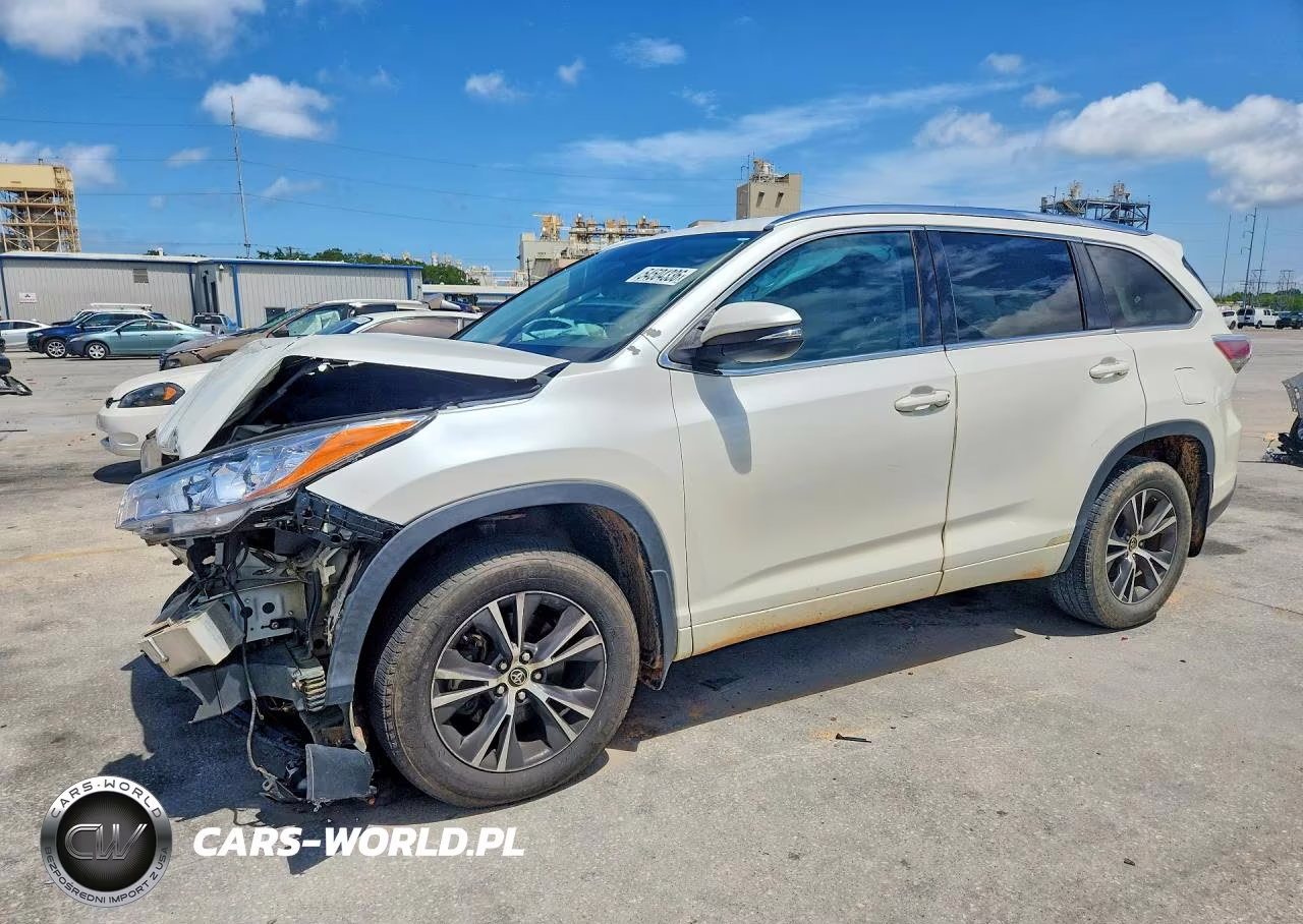 2016 Toyota Highlander Xle – zdjęcie 1 z 12