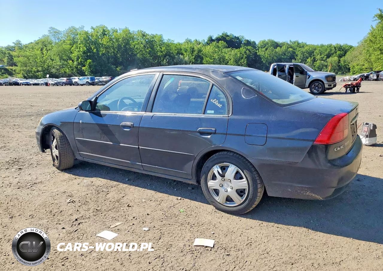 2001 Honda Civic Ex VIN:2HGES26711H604400 - 2