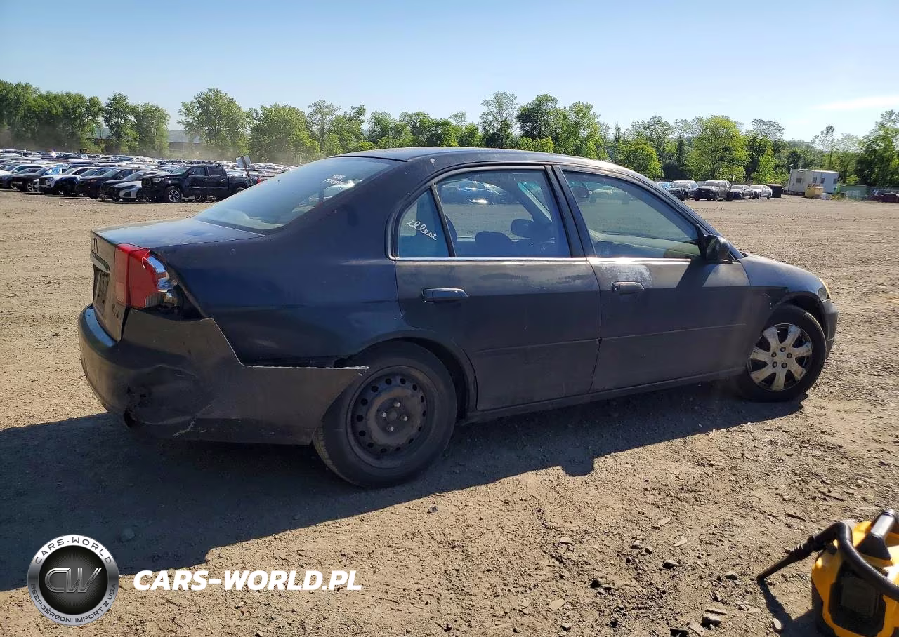 2001 Honda Civic Ex VIN:2HGES26711H604400 - 3