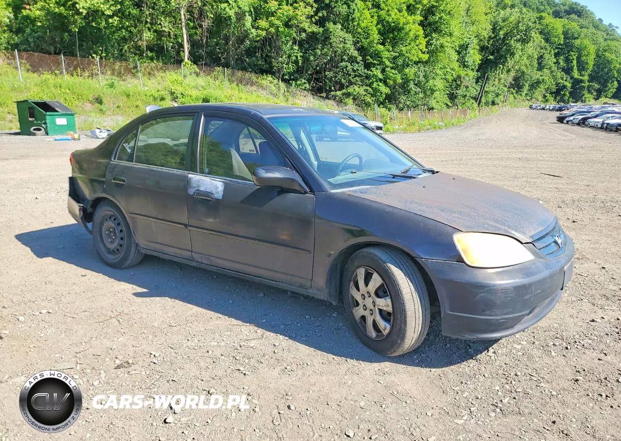 2001 Honda Civic Ex VIN:2HGES26711H604400 - 4