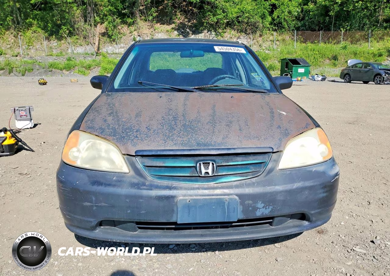 2001 Honda Civic Ex VIN:2HGES26711H604400 - 5