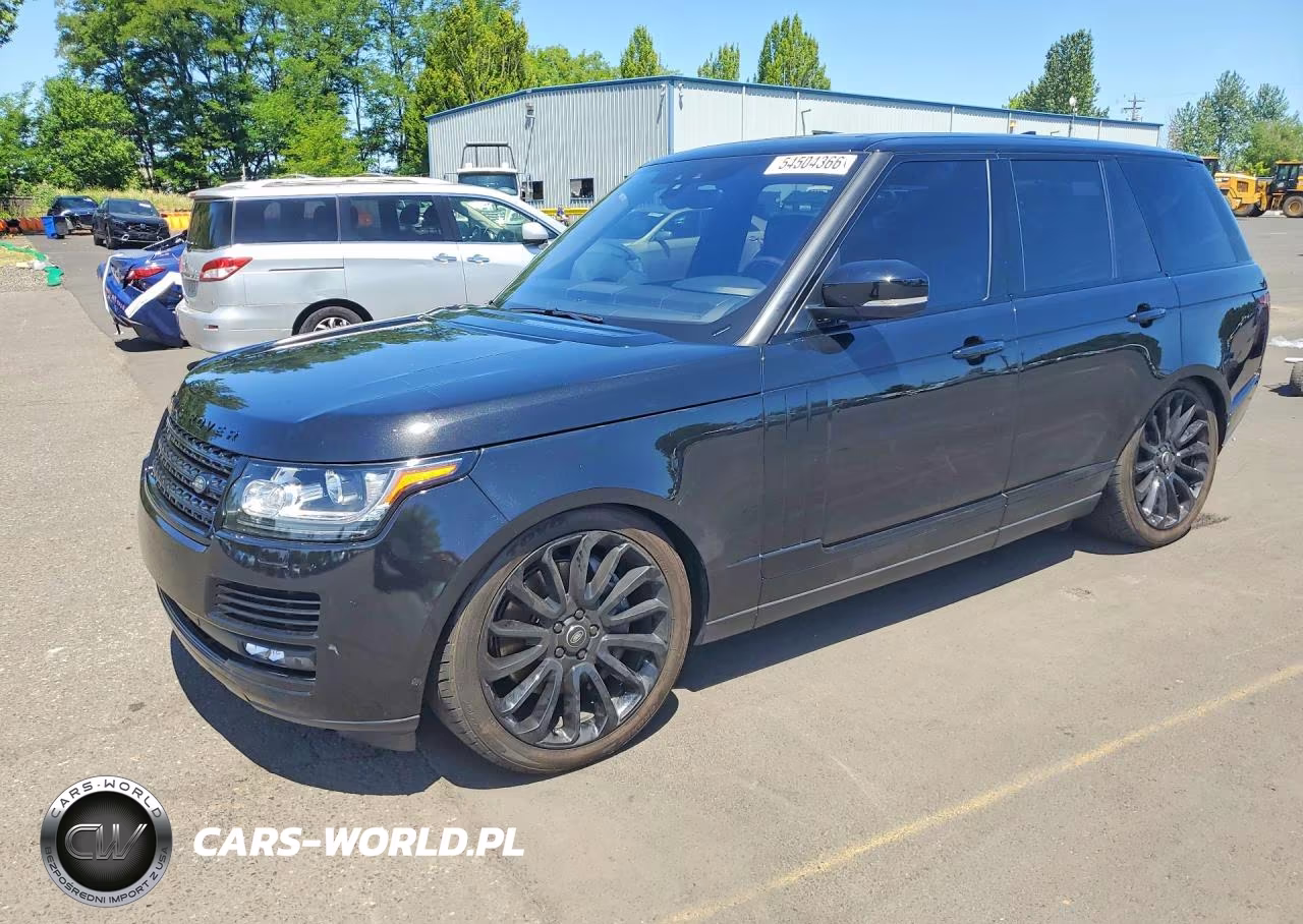 2017 Land Rover Range Rover Supercharged