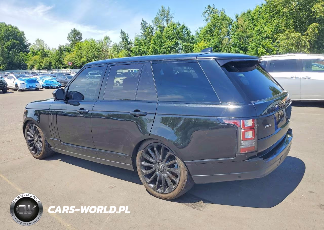 2017 Land Rover Range Rover Supercharged VIN:SALGS2FE9HA330077 - 2