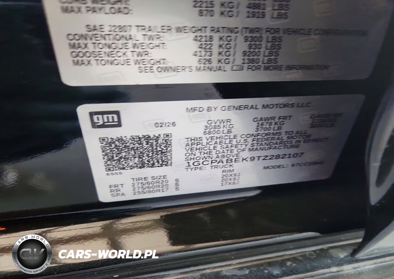 2026 Chevrolet Silverado C1500 Custom VIN:1GCPABEK9TZ282107 - 12