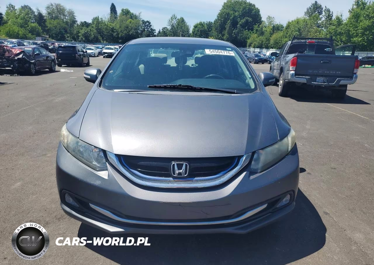2013 Honda Civic Hybrid VIN:19XFB4F25DE203256 - 5