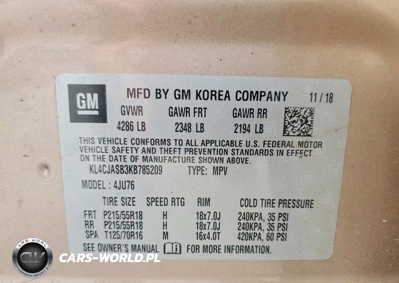 2019 Buick Encore Preferred VIN:KL4CJASB3KB785209 - 13