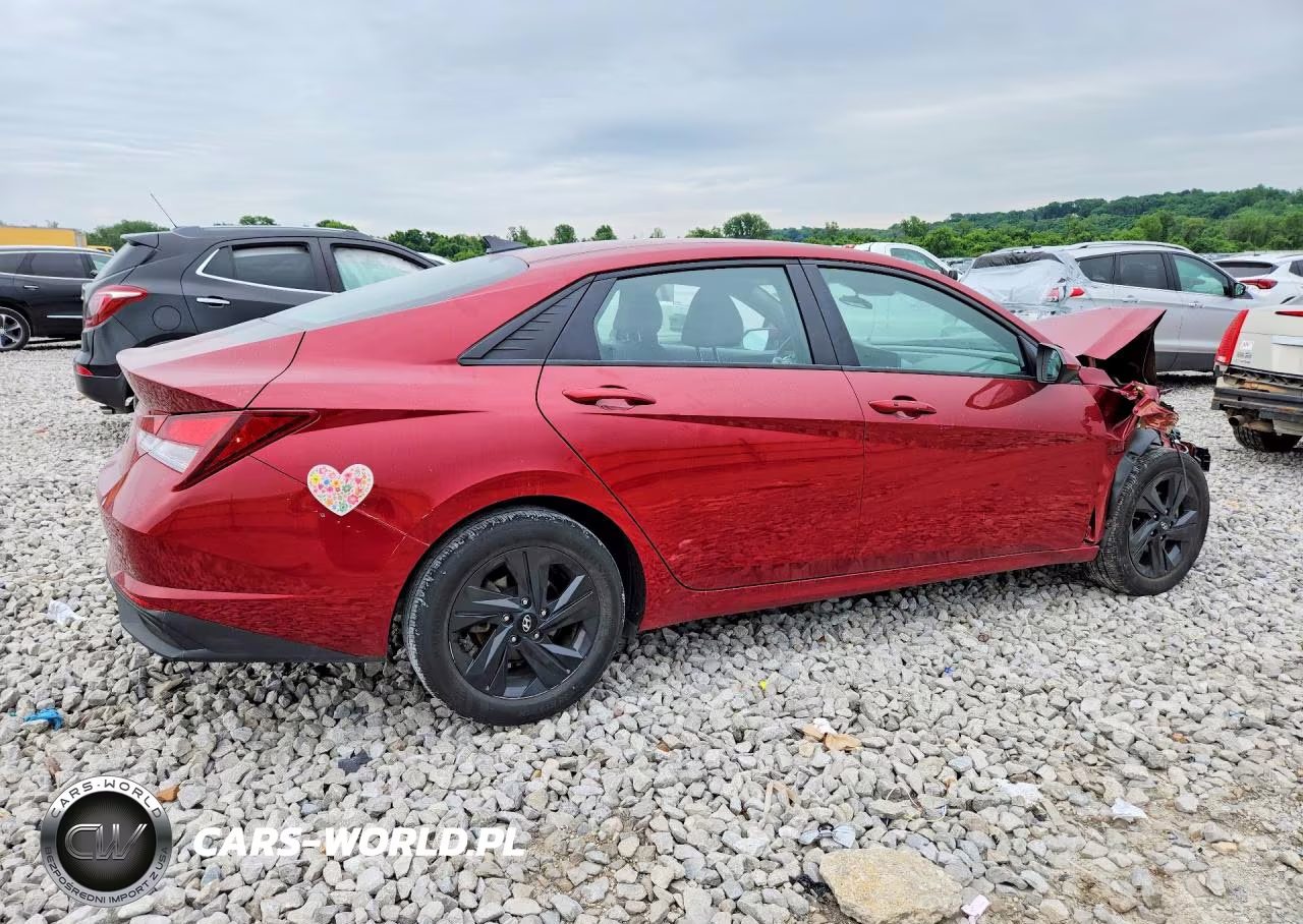 2023 Hyundai Elantra Sel VIN:KMHLM4AG7PU581550 - 3