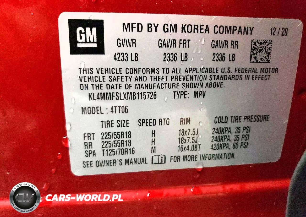 2021 Buick Encore Gx Essence VIN:KL4MMFSLXMB115726 - 12