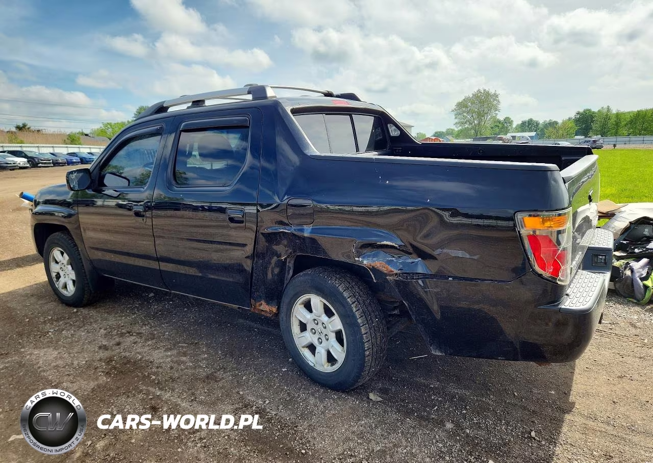 2007 Honda Ridgeline Rtl VIN:2HJYK165X7H534890 - 2
