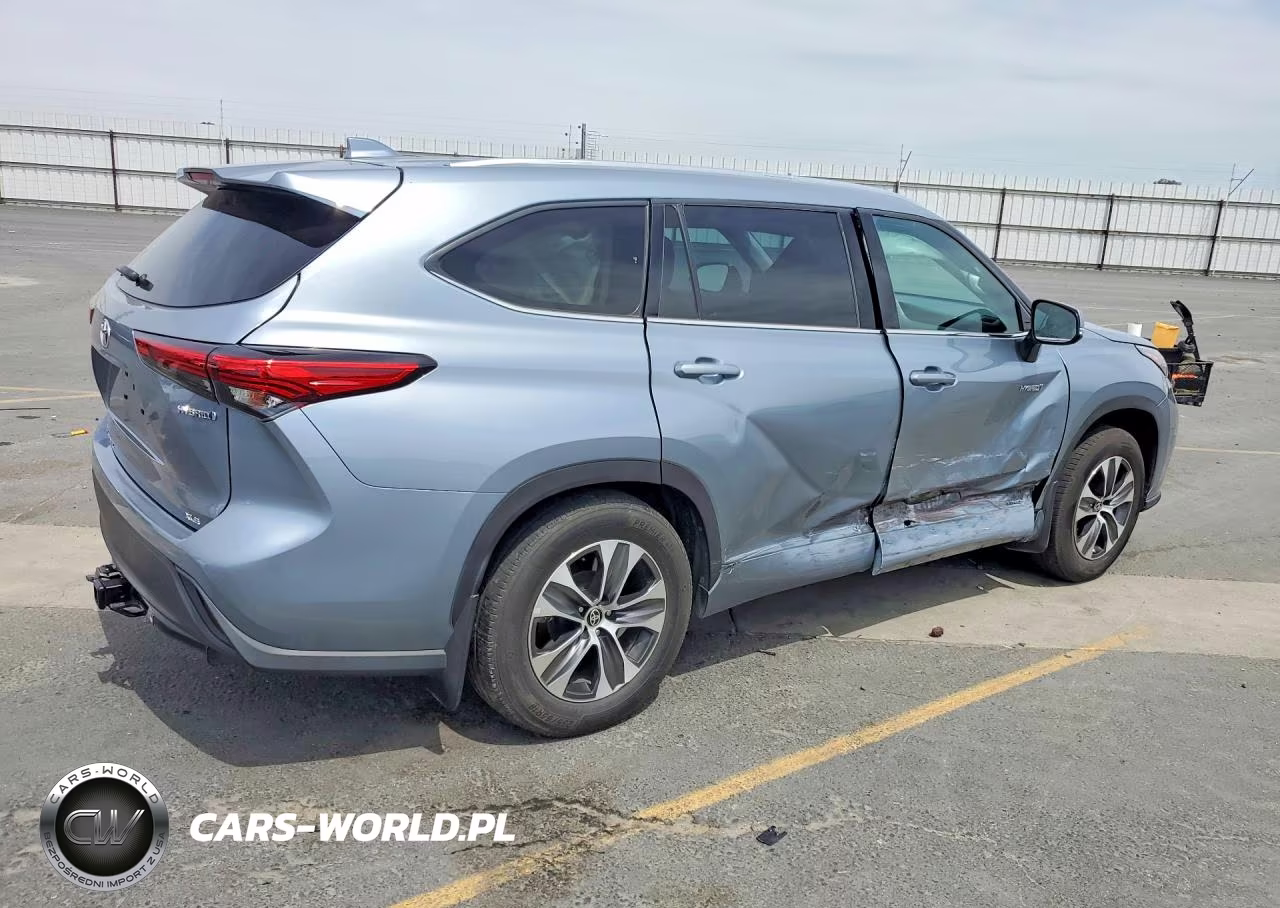 2021 Toyota Highlander Hybrid Xle VIN:5TDHBRCH1MS020747 - 3