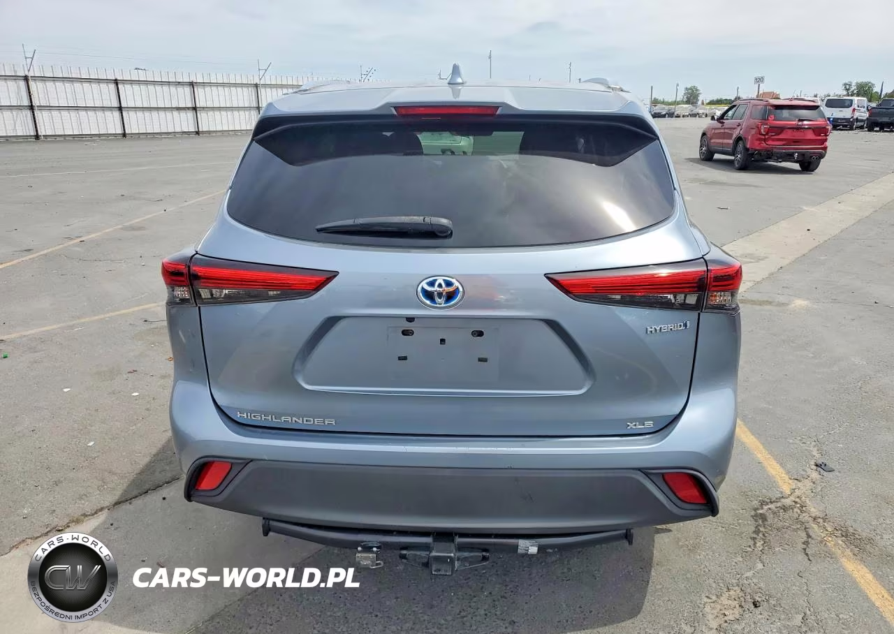 2021 Toyota Highlander Hybrid Xle VIN:5TDHBRCH1MS020747 - 6