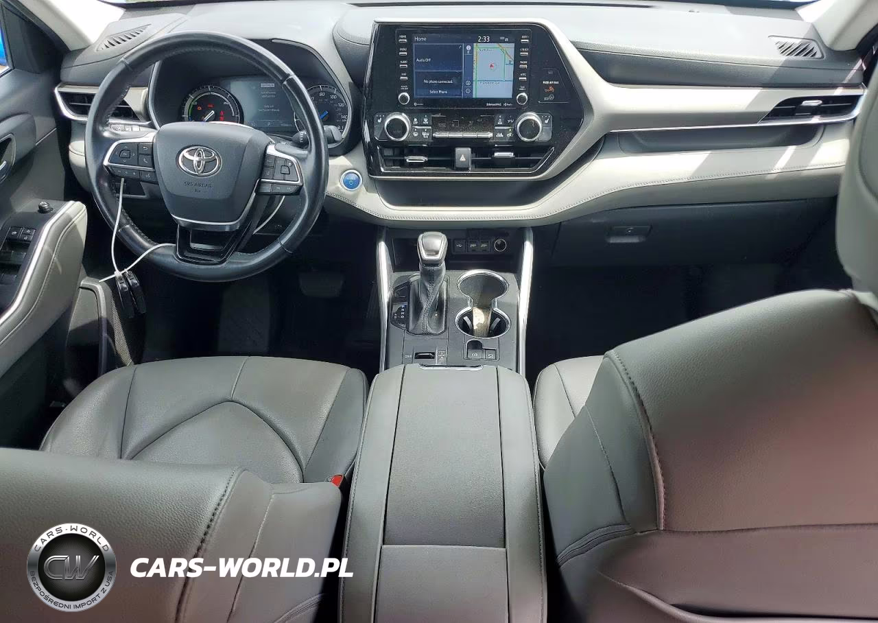 2021 Toyota Highlander Hybrid Xle VIN:5TDHBRCH1MS020747 - 8