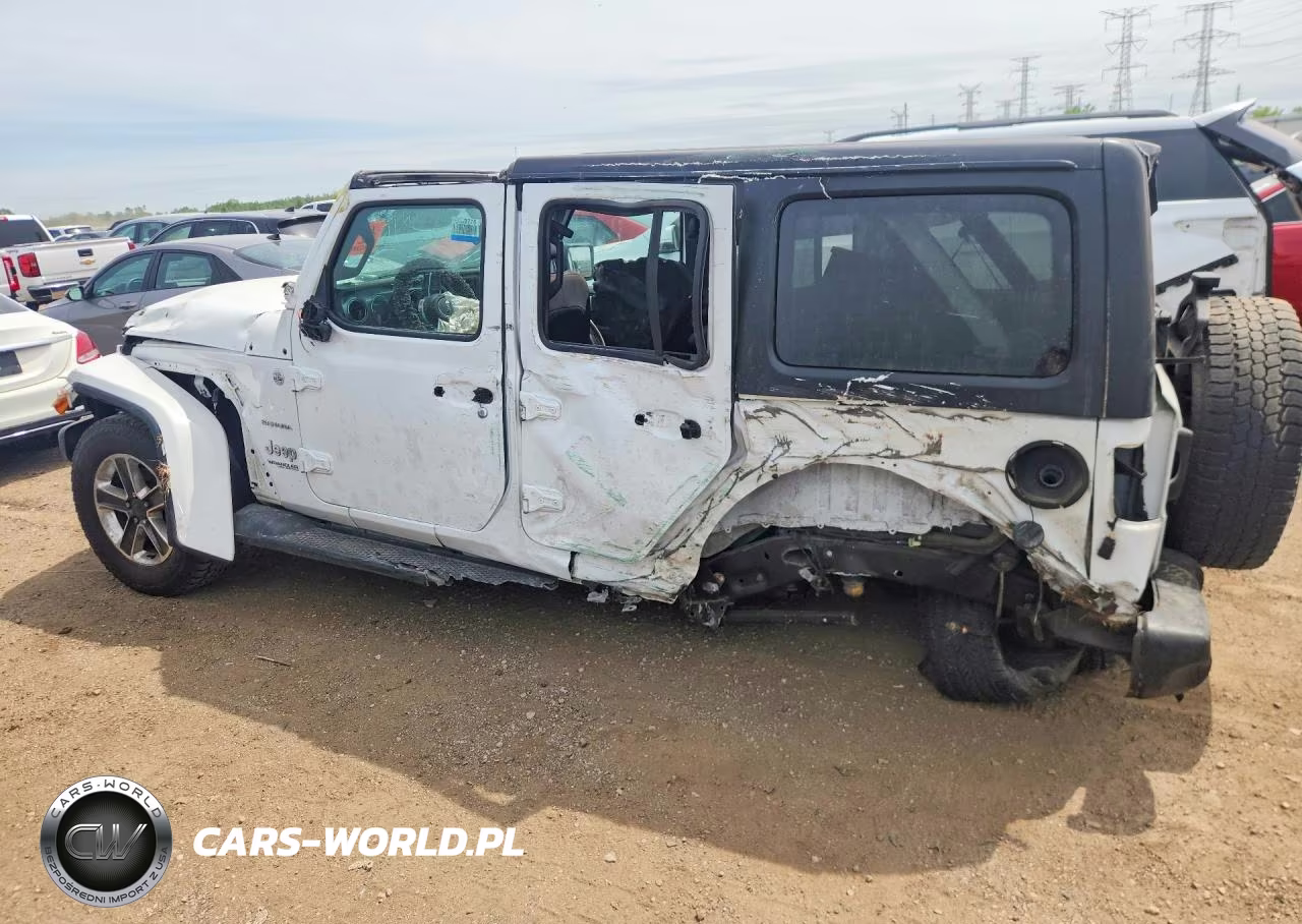 2020 Jeep Wrangler Unlimited Sahara VIN:1C4HJXEN8LW197983 - 2