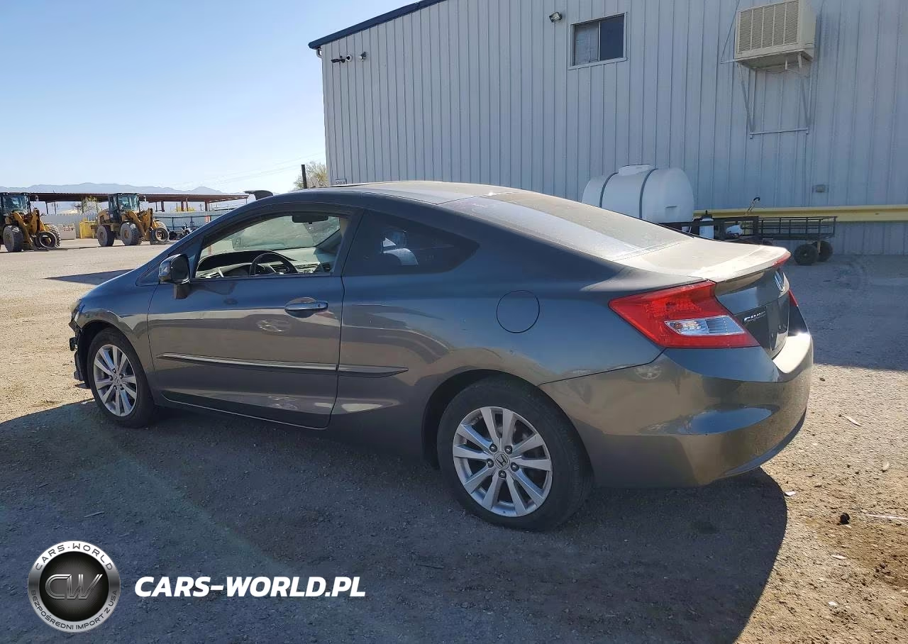 2012 Honda Civic Exl VIN:2HGFG3B16CH545425 - 2