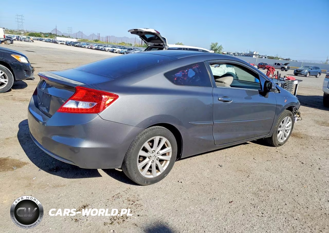 2012 Honda Civic Exl VIN:2HGFG3B16CH545425 - 3