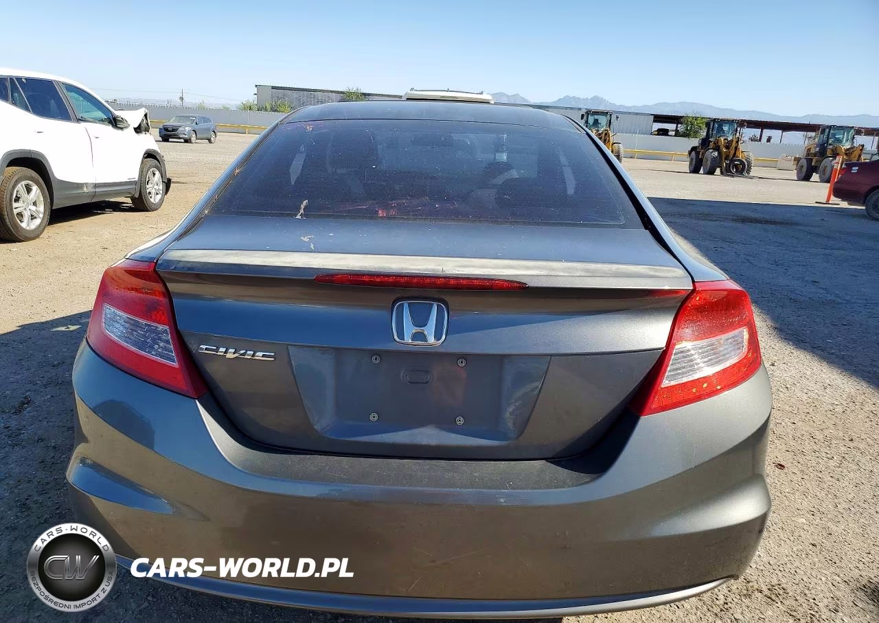 2012 Honda Civic Exl VIN:2HGFG3B16CH545425 - 6