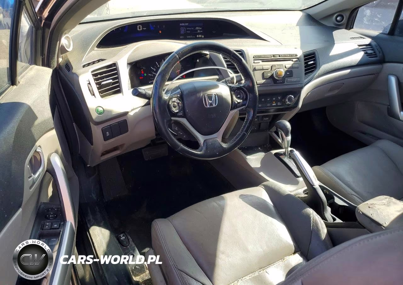 2012 Honda Civic Exl VIN:2HGFG3B16CH545425 - 8