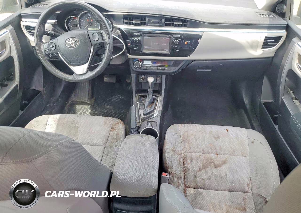 2015 Toyota Corolla Le Plus VIN:2T1BURHE2FC424909 - 8