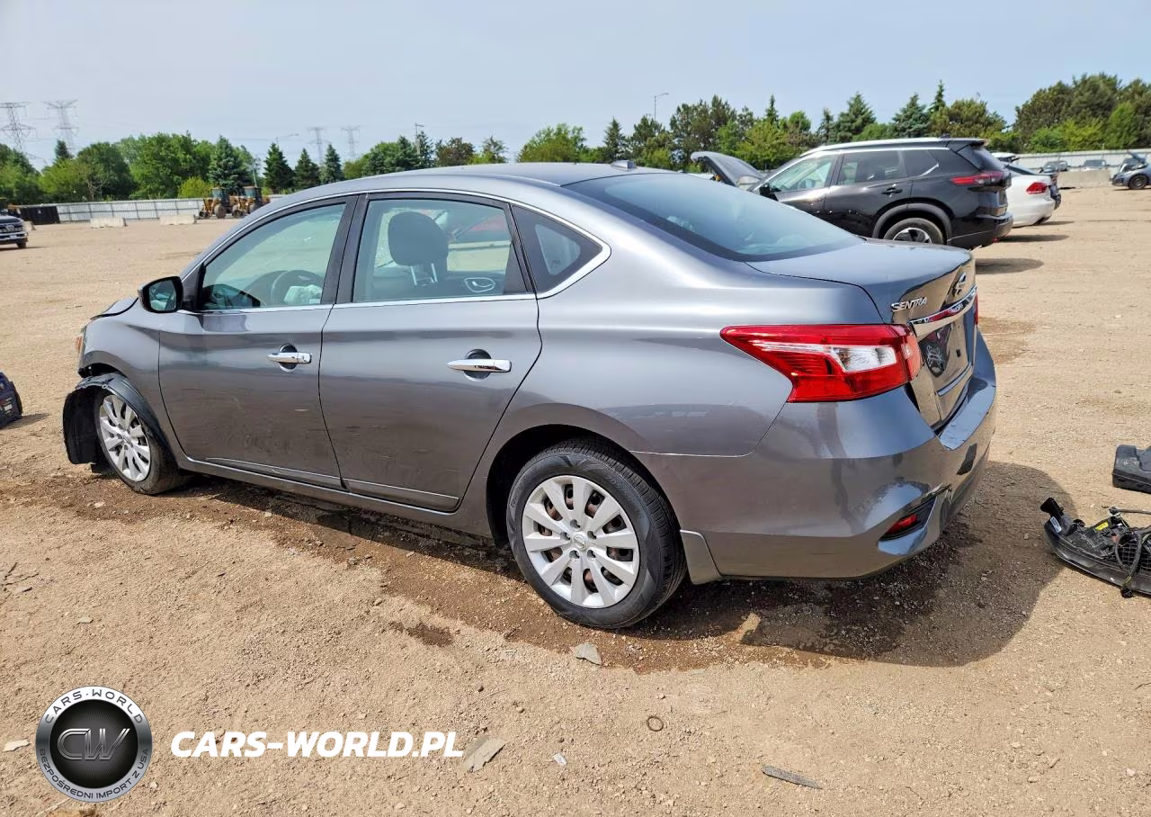 2017 Nissan Sentra Sv VIN:3N1AB7AP0HL655473 - 2