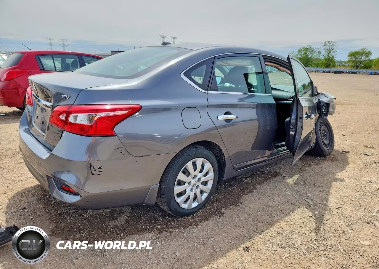 2017 Nissan Sentra Sv VIN:3N1AB7AP0HL655473 - 3