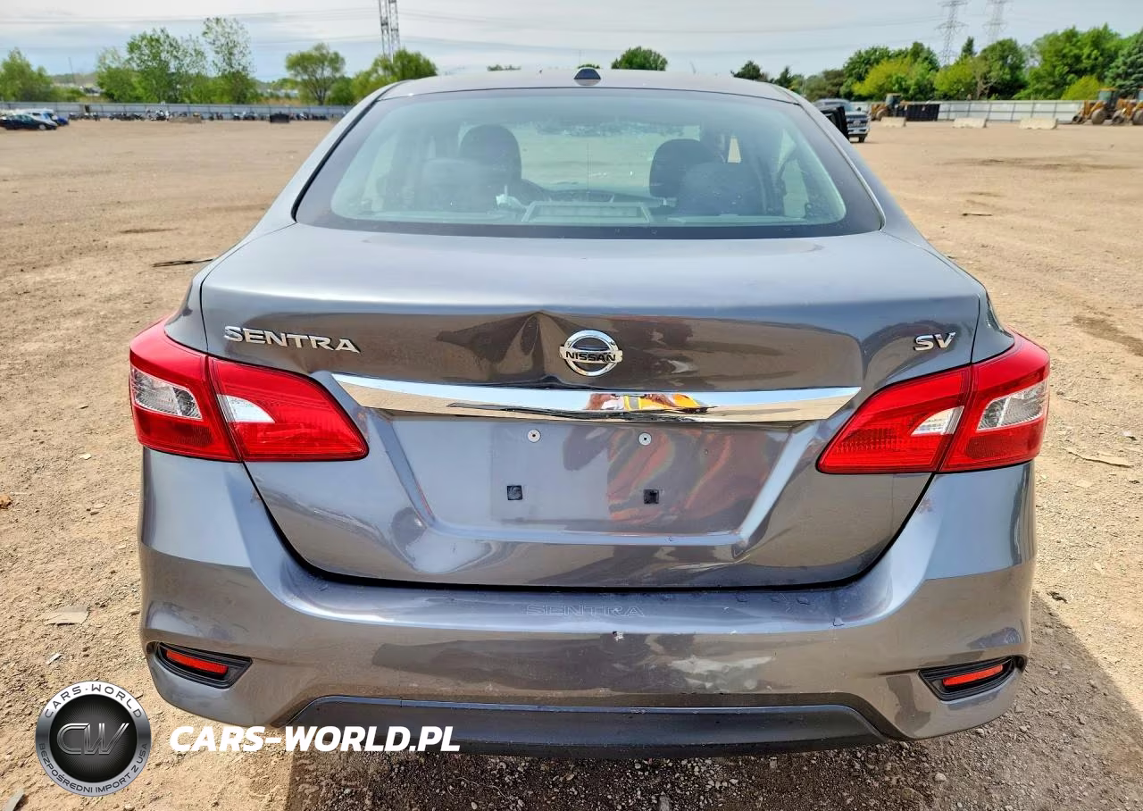 2017 Nissan Sentra Sv VIN:3N1AB7AP0HL655473 - 6