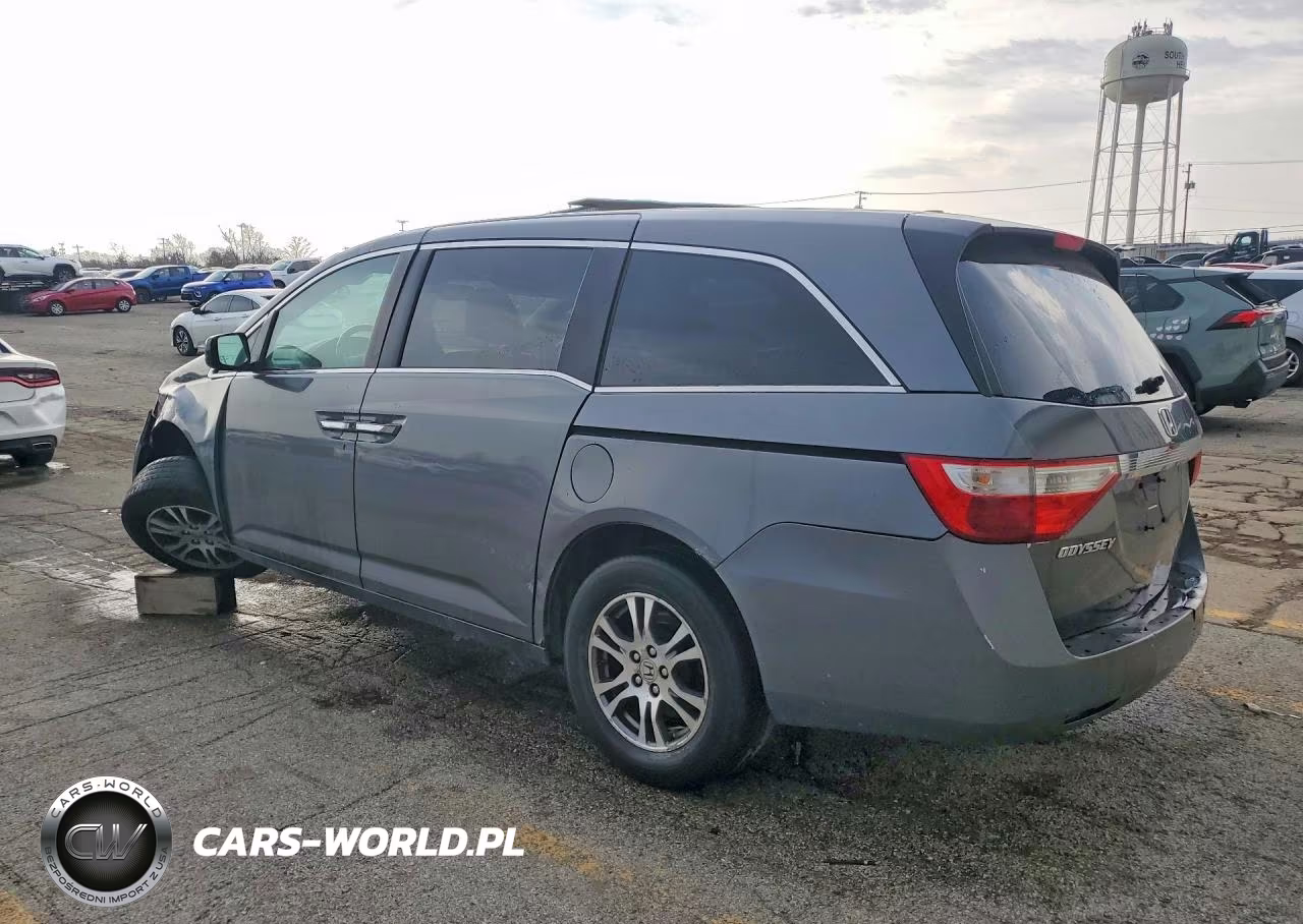 2012 Honda Odyssey Exl VIN:5FNRL5H6XCB138185 - 2