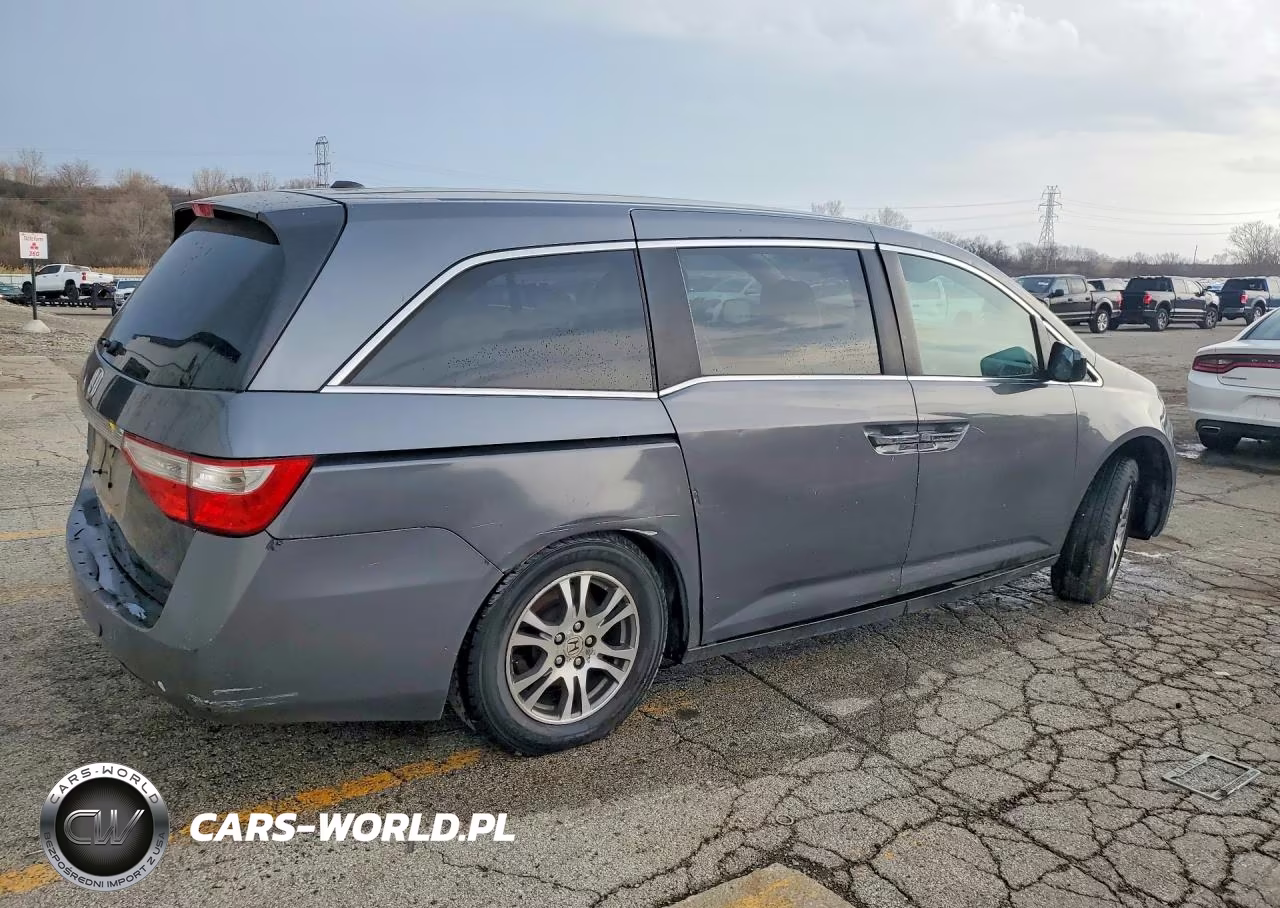 2012 Honda Odyssey Exl VIN:5FNRL5H6XCB138185 - 3